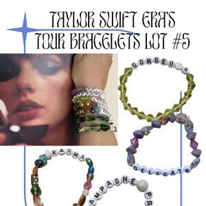 ✨ Taylor Swift Eras Tour Friendship Bracelets – Lot #5 🎤